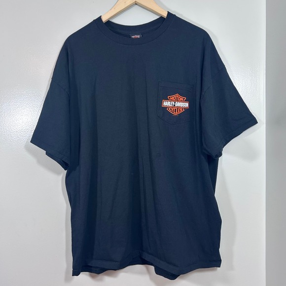 Harley-Davidson Other - Harley Davidson Wildcat London Kentucky Pocket T-Shirt Black Mens 2XL